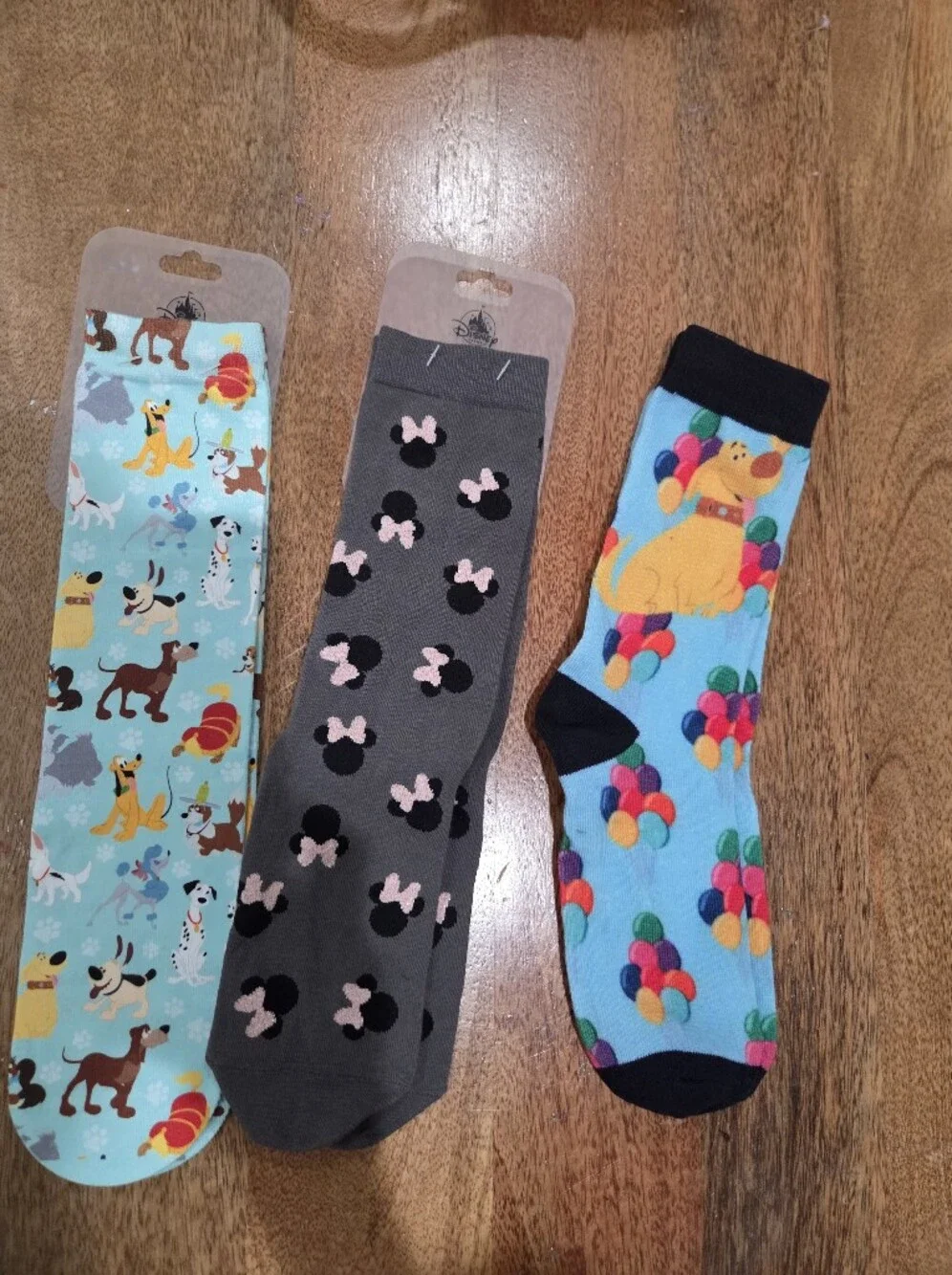 3-Pack Character Socks - Disney-Inspired Prints